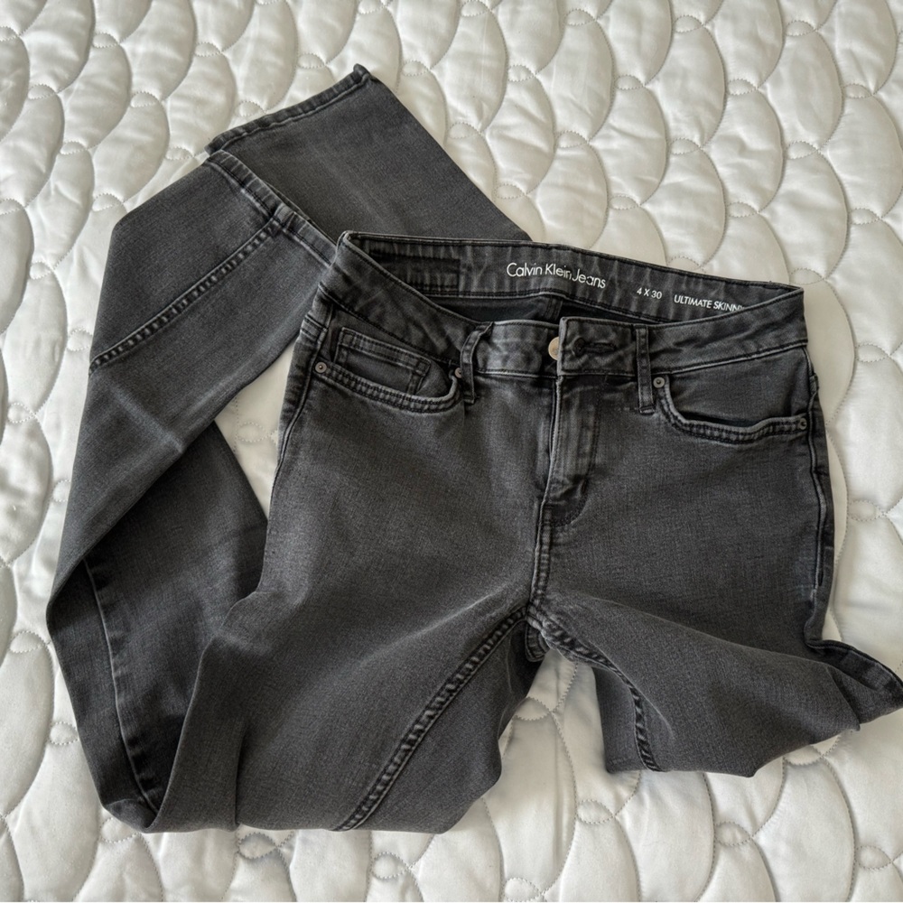 Calvin Klein Black Skinny Jeans-